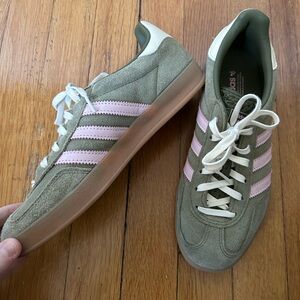 Adidas Gazelles, size 7, worn twice